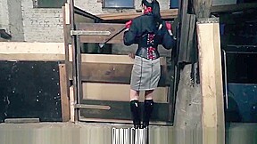 German femdoms torture their feet puppets