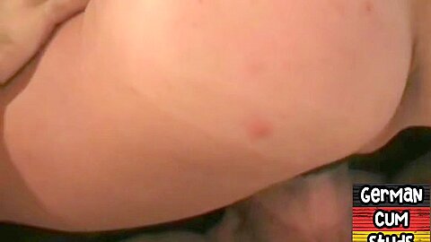 German gaydaddy barebacked till cumshot on BFs face