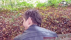 German mature milf public pick up outdoor date in Park