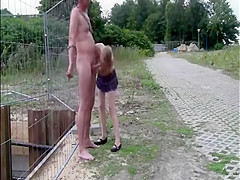 German skinny teen 18+