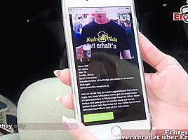 German small fitness girl pick up tall guy for EroCom Date Userdate and it will be funny