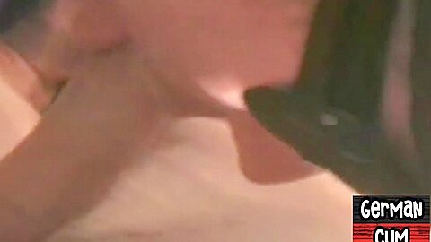 Germany amateur gay barebacked in homemade threesome