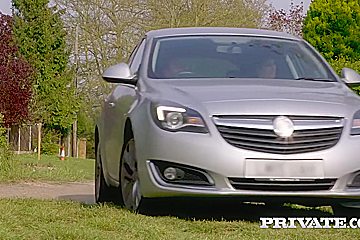 Gets Her Car Fixed And A Big Cock With Lina Luxa