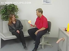 Getting his dick wet at the office - Julia Reaves