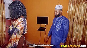 Ghetto African BBW Dicked Down by Anaconda Bush BBC