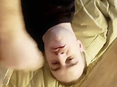 Giant Cock In Step dads Squirts A Ton Of Cum