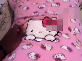 Ginger Gets Fucked In Hello Kitty Onsie