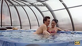 Girl With Long Legs Moans And Has Hot Inter-generational Sex