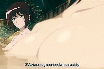 Girl With Medium Big Breasts Likes Shower Fucking