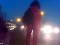 Girl sexy public, exhib