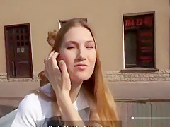 Girl with excellent body is in mood to drill her agent