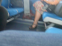 Gorgeous Mature Feet In Wedges Heels