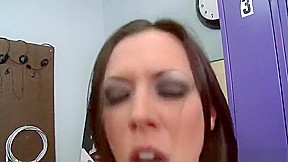 Gorgeous buxomy Rachel Starr getting drilled very hard