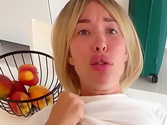 Got A Full Pussy On The Table From A Big Dick - Kris Price