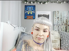 Goth Girl Nicki Sodomized Self-stimulation