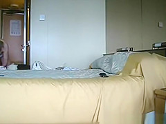 Gradma caught naked in bed room