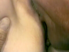 Grandma Takes Stiff Cock At Her Desk