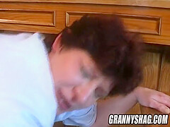 Grandma Wants To Feel The Full Length Of The Huge Cock