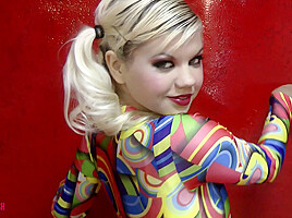 Gusel In A Tight Zentai Costume - Watch4Fetish