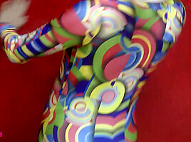 Gusel In A Tight Zentai Costume - Watch4Fetish