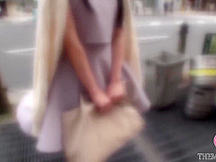Gutsy Pickup! Asked Of Amateurs To Show Us Their Raw Panties And Even Gave Me A Pussy Job  Par
