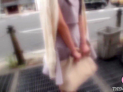 Gutsy Pickup! Asked Of Amateurs To Show Us Their Raw Panties And Even Gave Me A Pussy Job  Par
