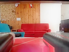 Guy films his date with woman