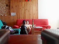 Guy films his date with woman
