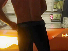 Guy in Solarium