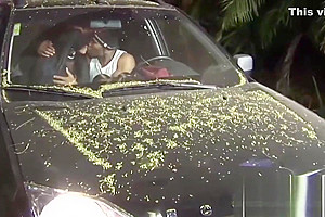 Guy picks up ebony shemale