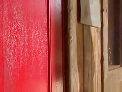 Guy ties and whips big ass blonde