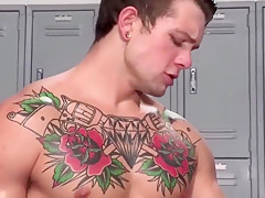 Hairless Jocks Fuck After Workout