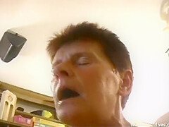 Hairy Mature Fucked On All Fours