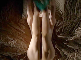 Hairy girl masturbation