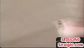 Hairy str8 sucked by gaydaddy before jizzed over skinny butt