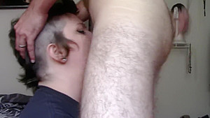Handcuffed and Throatfucked to tears of (Joy)