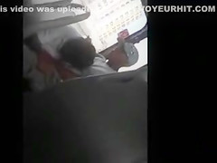 Hardcore blowjob on the public transport