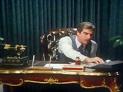 Harry Reems fucks Tamara Longley at the office - Vintage Classic Porn