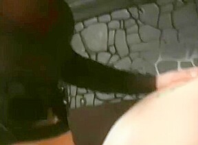 Harsh Mistress strap-on fucks sub 