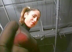Harsh Mistress strap-on fucks sub 