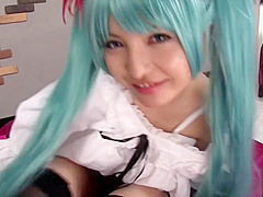 Hatmi Hot Cosplay Horny Asian Fuck Video