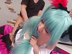 Hatmi Hot Cosplay Horny Asian Fuck Video
