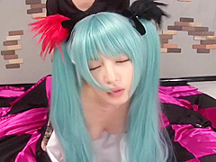 Hatmi Hot Cosplay Horny Asian Fuck Video