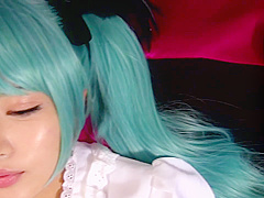 Hatmi Hot Cosplay Horny Asian Fuck Video