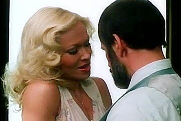 Hawt 80's porn blondie enjoys vehement fuck