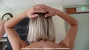 Helen Stevens - Helen And Belinda - A Naked Caning 1