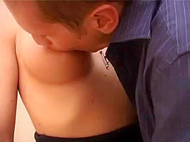 Her big boobs are perfect for titjob