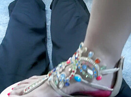 High heel trample - 4