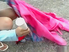 Hiraru Koto, wild Asian teen 18+ gets outdoor banging
