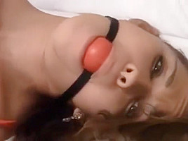 Hogtied in Swimsuit
